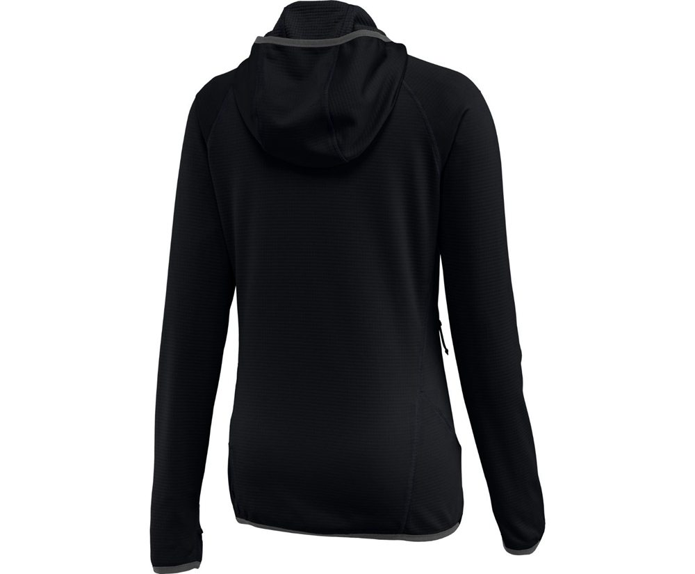 Jaqueta Senhora - Merrell Terrain Geotex Full Zip Hoodie - Pretas - AFY651382